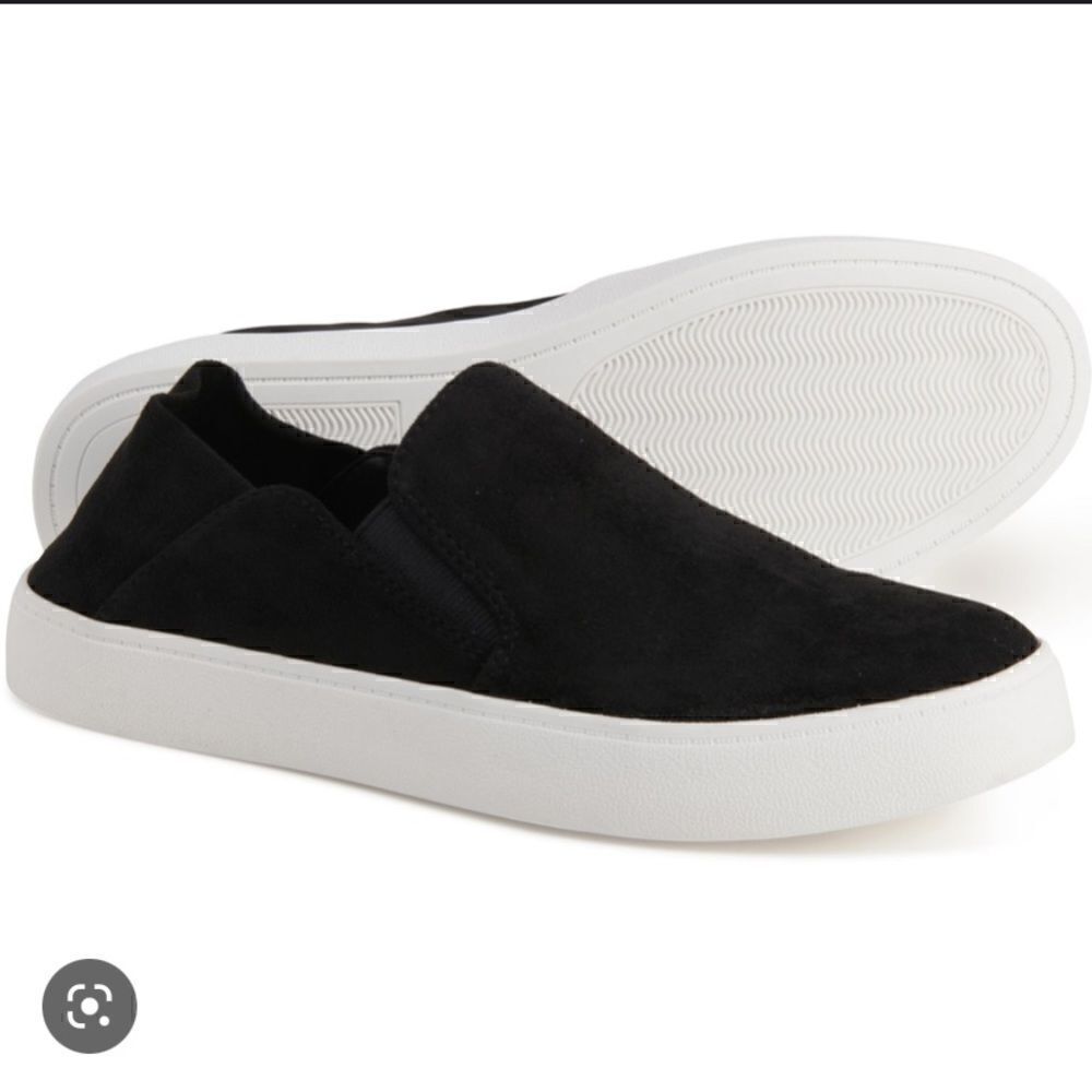 Steve Madden Fayna Suede Slip On Shoes